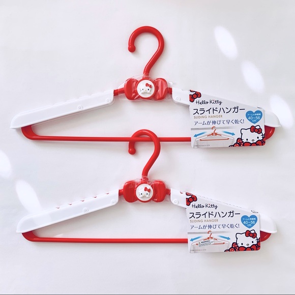 Hello Kitty Sliding Hangers - Set of 2 - Picture 1 of 6